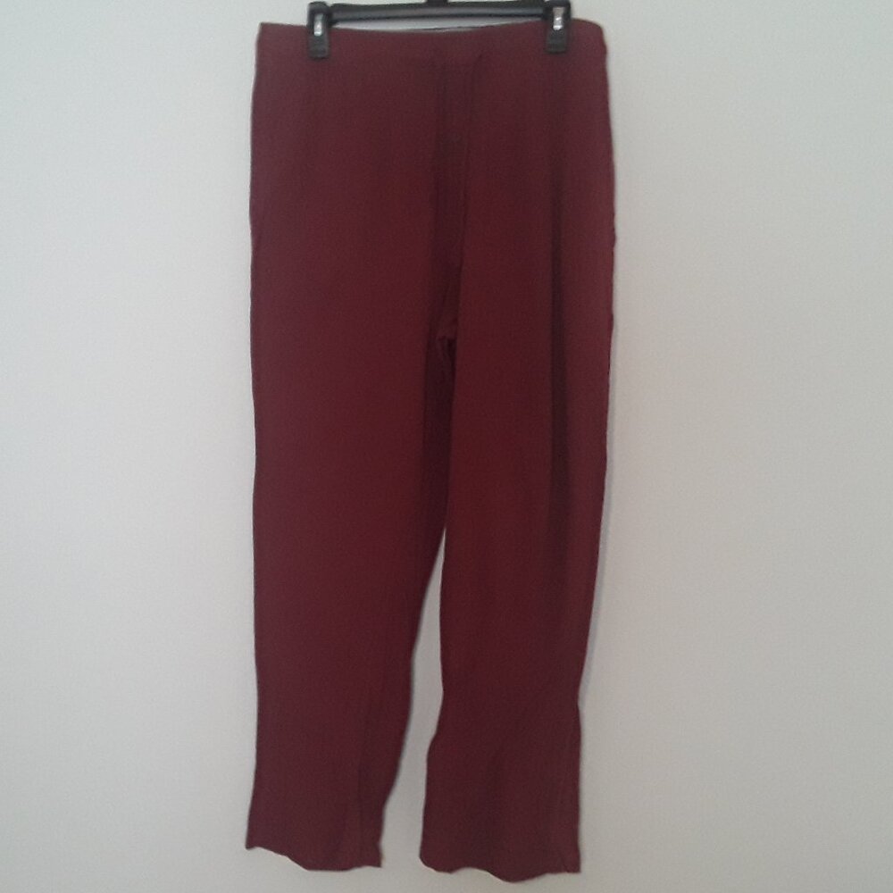 Goodfellow & Co. Mens size large rust red drawstring lounge pants w/pockets